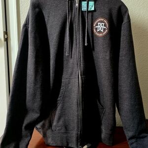Breckenridge Brewery Gray Zip-Up Hoodie